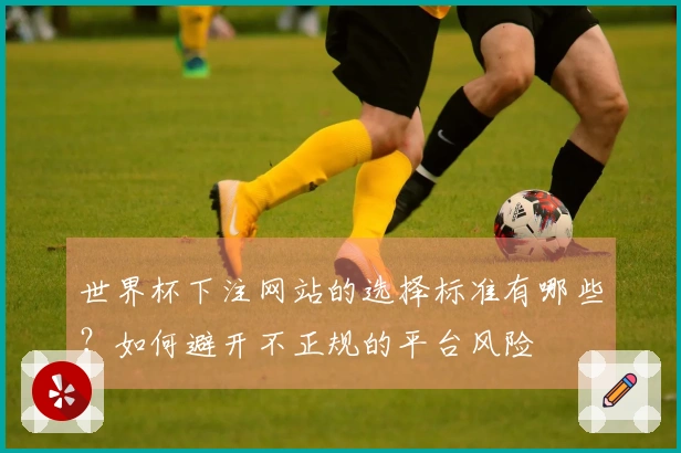 世界杯下注网站的选择标准有哪些？如何避开不正规的平台风险